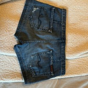 7 for all mankind women’s denim shorts